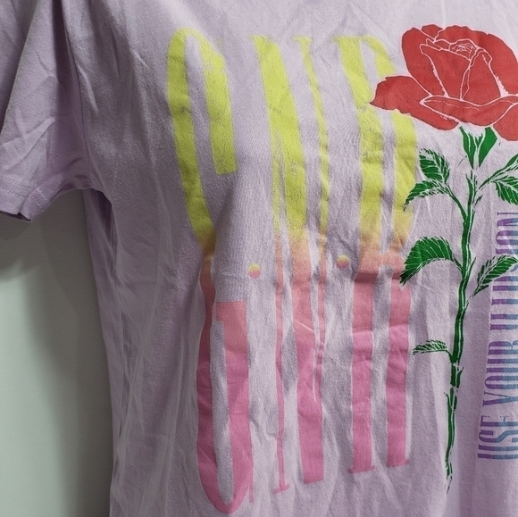 Guns & Roses Purple Band Tee - Picture 3 of 6